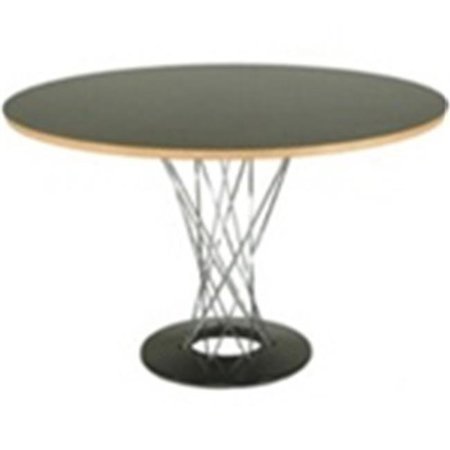 FINE MOD IMPORTS Fine Mod Imports FMI1137white Wire Dining Table 42 in.; White FMI1137white